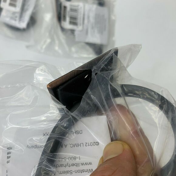 Lot 3- Liberty Hardware Ruavista Coat and Hat Hook - Bronze with Copper New - Picture 4 of 6